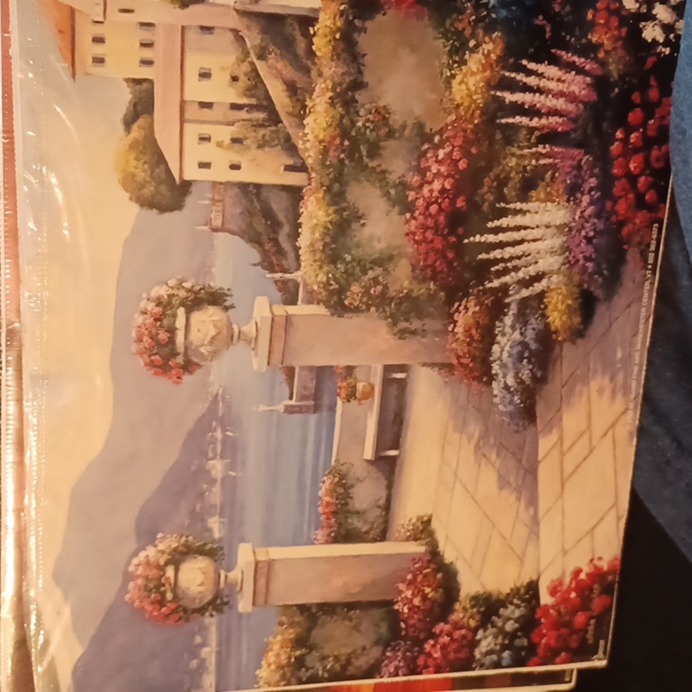 Bernard Fine art litho..Beautiful Garden